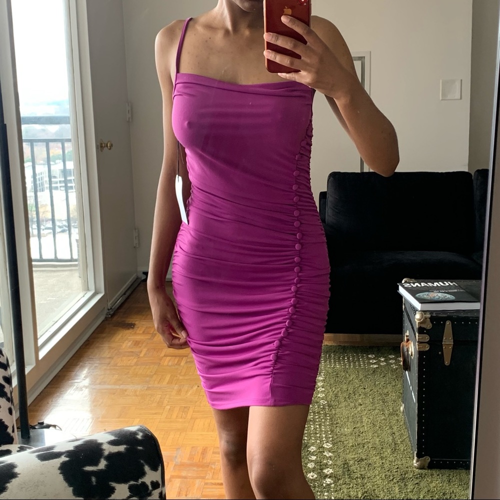 Purple dress